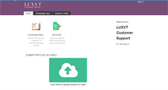 Desktop Screenshot of luxvtsupport.com